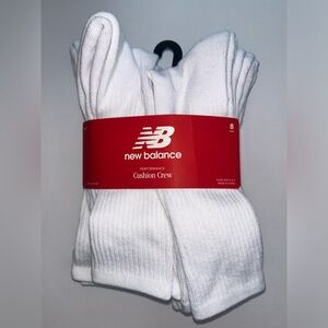 New Balance 8pk Crew Socks